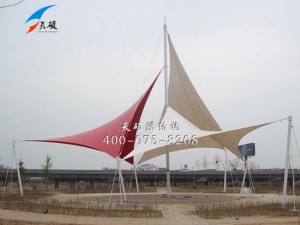 濱州黃河大橋濕地公園景觀膜結構