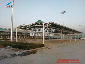 衡水滏陽便民市場遮陽膜結構